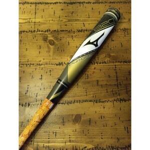 Used Mizuno B20-PWR CRBN Big Barrel Youth USA Baseball Bat (-10) Gray/Gold 30/20